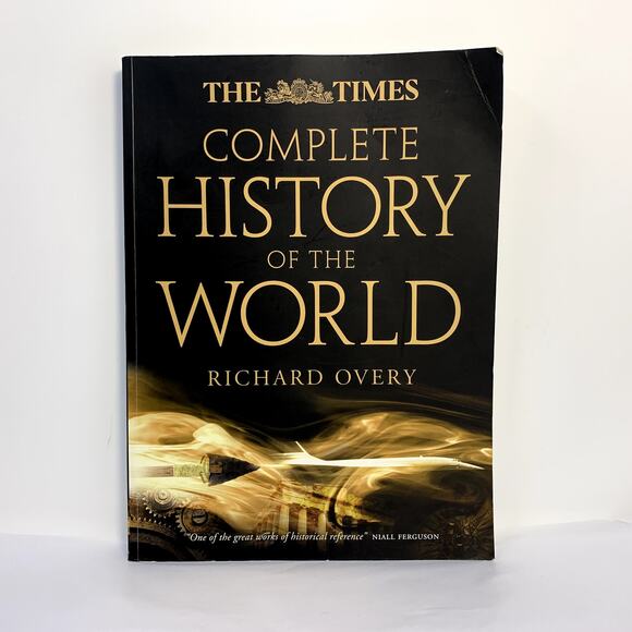 Times Complete History of the World Paperback Book 2010 Richard Overy Homeschool - Picture 1 of 9